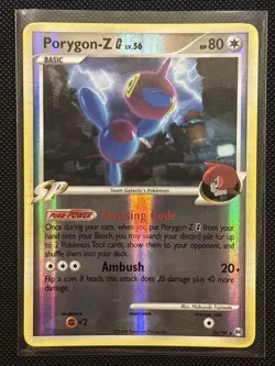 Pokemon Porygon-Z G Rare TCG Card 26/99 Arceus 2009 LP - Image 1