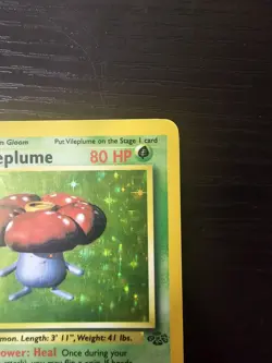 Vileplume 15/64 Holo Jungle Set Pokemon Card WOTC LP/Played - Image 4