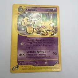 Kadabra 84/165 Expedition Base Set Pokemon Card 2002 e-Reader - Image 1