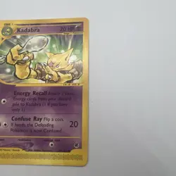 Kadabra 84/165 Expedition Base Set Pokemon Card 2002 e-Reader - Image 3