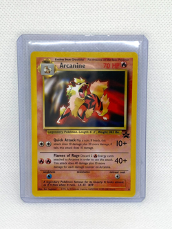 Arcanine Black Star Promo 6 Pokemon Trading Card - Image 1
