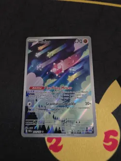 Pokemon TCG Minior Card 201/182 Paradox Rift Holo Illustration Rare - Image 1