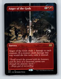 Double Masters 2022 #358 Anger of the Gods (Borderless) - Image 1