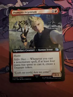 Prompto Argentum (Extended Art) 463 FINAL FANTASY Magic: The Gathering NM - Image 1