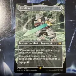 MTG Excalibur II 0352 (Borderless) Final Fantasy Rare Extended Art NP - Image 1