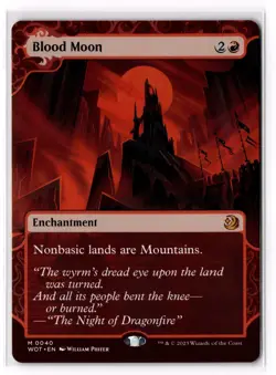 Blood Moon 40 Wilds of Eldraine: Enchanting Tales Normal NM - Image 1