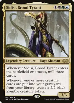 Sidisi, Brood Tyrant [2X2 - 276] - NM - Image 1