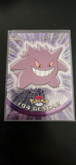 2000 Topps Chrome Pokemon Gengar Card #94 - Image 1