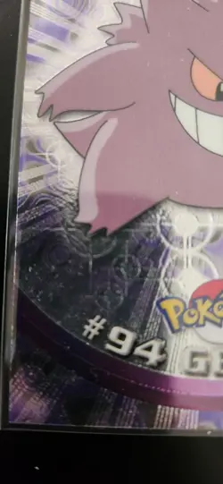 2000 Topps Chrome Pokemon Gengar Card #94 - Image 4