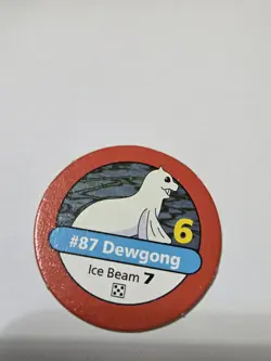 Pokemon Master Trainer Board Game 1999 Replacement Piece #87 Dewgong - Image 1