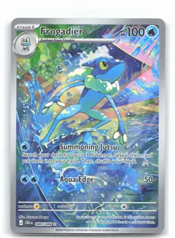 Pokemon Frogadier [CRI - 089/086] Illustration Rare NM CS-02 - Image 2