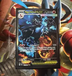 Pokemon TCG Mega Charizard EX 125/094 XY Flashfire Holo Ultra Rare 360 HP - Image 1