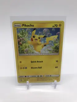 Pokemon Pikachu 19/68 - Hidden Fates - Non-Holo Card Common/basic - Image 1