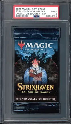 Strixhaven Collector Pack English Graded PSA 9 MTG Magic #63173695 - Image 1