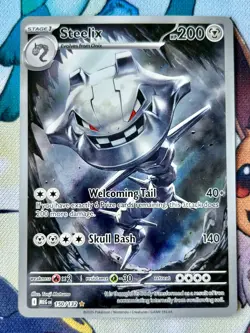Steelix 150/132 Illustration Rare Mega Evolution Pokemon TCG Near Mint - Image 1