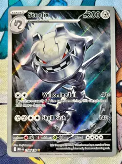Steelix 150/132 Illustration Rare Mega Evolution Pokemon TCG Near Mint - Image 2