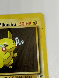 Vintage Pokemon TCG - Lt. Surge's Pikachu - 81/132 - Gym Heroes - LP - Image 4