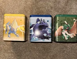 2022 Pokemon Stacking Tins Water Lightning Grass Factory Sealed SHIPS ASAP✈✈ - Image 3