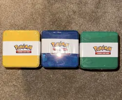 2022 Pokemon Stacking Tins Water Lightning Grass Factory Sealed SHIPS ASAP✈✈ - Image 4