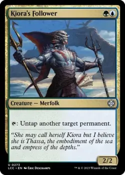 Kiora's Follower - Near Mint MTG Commander: The Lost Caverns of Ixalan - Image 1
