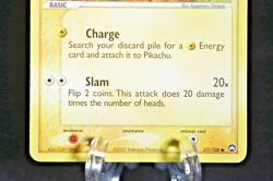 Pikachu 57/108 Power Keepers Pokemon Card - DMG - Image 3