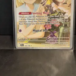 Pokemon TCG Lillie's Ribombee 164/159 Sv09 Illustration Rare Holo ENG 70HP - Image 3