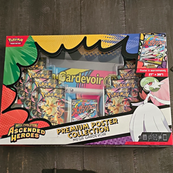 Pokemon TCG Mega Evolution Ascended Heroes Mega Gardevoir ex 11 Cards 2 Posters - Image 1
