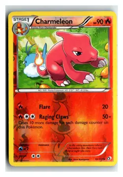 Charmeleon 18/113 Uncommon Legendary Treasures Pokemon Reverse Holo LP - Image 1