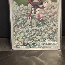 Pokemon TCG Pawniard 142/086 Sv: Black Bolt Illus Rare Full Art Holo ENG 60HP - Image 3