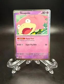 Pokemon TCG - Slowpoke Promo MEP 086 Pitch Black Checklane - NM - Image 1