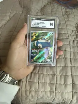 Snorlax 181/165 Art Rare - CGC Gem Mint 10 - Japanese 151 - Pokemon TCG - Image 1