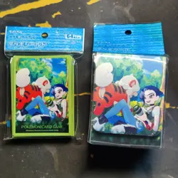Pokemon TCG Perrin / Growlithe Deck Box + Deck Shield 64 Sleeves US Seller - Image 1