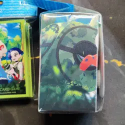 Pokemon TCG Perrin / Growlithe Deck Box + Deck Shield 64 Sleeves US Seller - Image 4