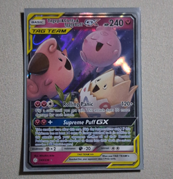 The Pokemon Company Togepi & Cleffa & Igglybuff GX 143/236 TAG TEAM Holo Eng - Image 1