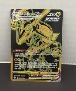 Pokemon TCG Rayquaza VMAX Silver Tempest TG29/TG30 Holo Secret Rare ENG 320 - Image 1