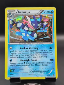 Greninja - (XY BREAKpoint) 040/122 Deck Exclusives Holo. Pokemon TCG. Heavy Play - Image 2