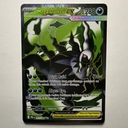 Pokemon TCG Mega Darkrai EX 101/084 Full Art Holo Pitch Black - English - Image 1