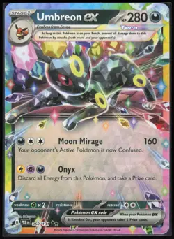 Umbreon ex 060 Prismatic Evolutions - Holo Pokemon NM/M (Double Rare) - Image 1