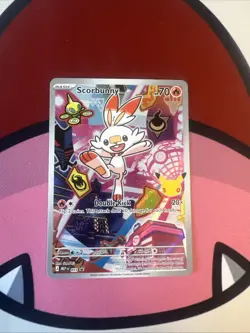 Nintendo Pokemon TCG Scorbunny Promo Holo EN 051 HP70 2026 Saboteri - Image 1
