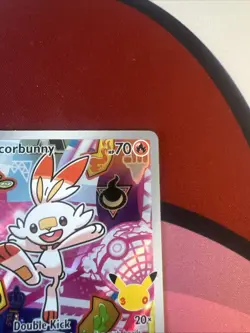 Nintendo Pokemon TCG Scorbunny Promo Holo EN 051 HP70 2026 Saboteri - Image 3