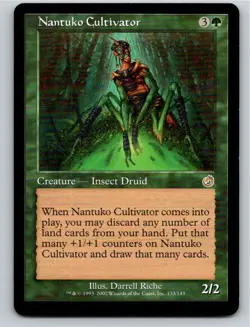 Magic the Gathering Nantuko Cultivator Torment MTG Free Shipping! - Image 1