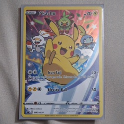 The Pokemon Company Pikachu SWSH020 SWSH Promo Holo Basic 70 HP Eng - Image 1