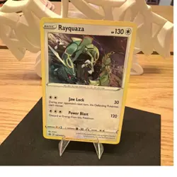 Pokemon Company Rayquaza SWSH029 SWSH Promo Holo 130 HP Pokemon TCG - Image 1