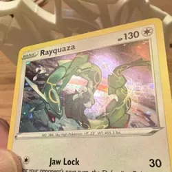 Pokemon Company Rayquaza SWSH029 SWSH Promo Holo 130 HP Pokemon TCG - Image 5