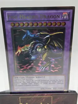 Konami Five-Headed Dragon GLD4-EN031 Gold Series 4 Gold Rare CGC Yu-Gi-Oh - Image 2
