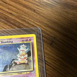 Slowking 14/111 Neo Genesis Holo Rare Unlimited WoTC Pokemon 2000 LP swirl - Image 3