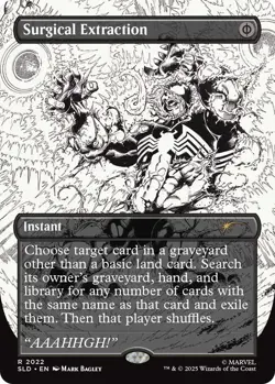 Secret Lair x Marvel's Spider-Man: Venom Unleashed (Inks) - MTG - PRESALE - FOIL - Image 4