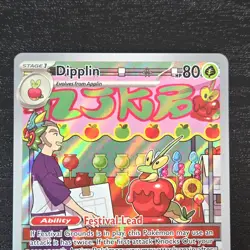 Dipplin 170/167 Illustration Rare Pokemon Card from Twilight Masquerade - NM/M - Image 3