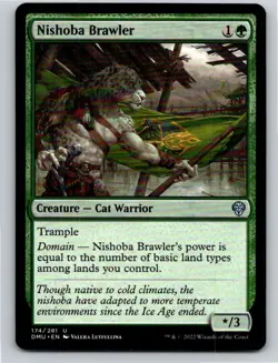 Magic the Gathering Nishoba Brawler Dominaria United MTG Free Shipping! - Image 1