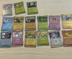 75 Cute Pokemon TCG Mixed Card Lot Holo/Reg Charmander Shinx, Rayquaza, More - Image 2